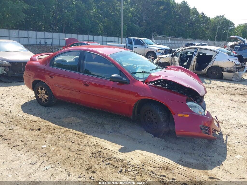 1B3ES56C85D284994 2005 DODGE NEON photo no. 1