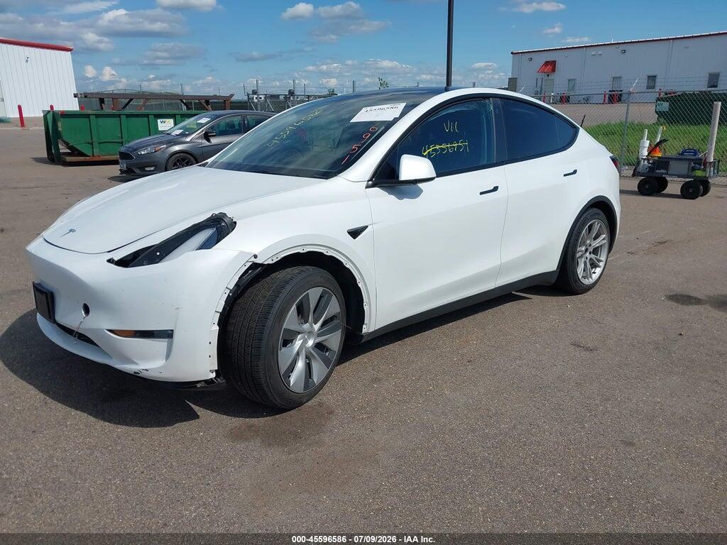 7SAYGAEE5PF629549 2023 TESLA MODEL Y photo no. 2