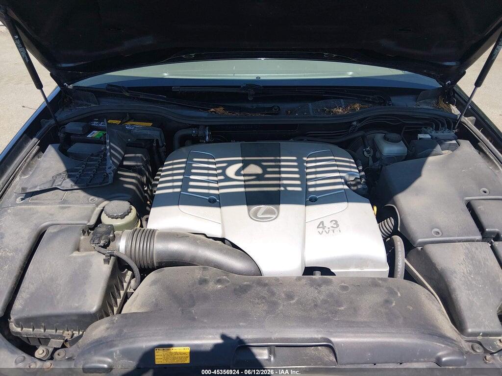 JTHBN36F455006707 2005 LEXUS LS 430 photo no. 10