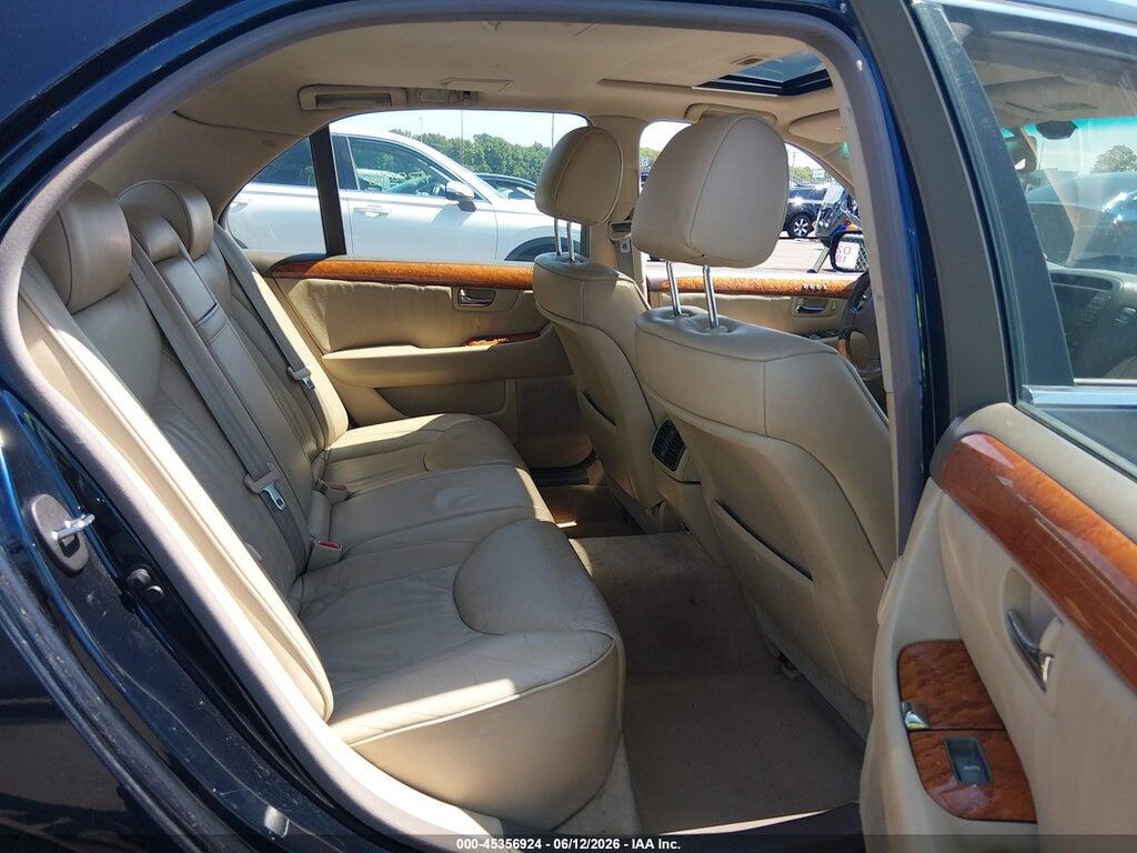 JTHBN36F455006707 2005 LEXUS LS 430 photo no. 8