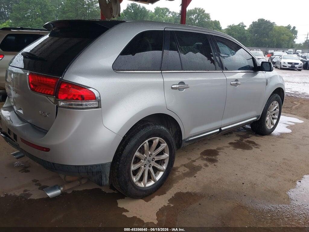 2LMDJ6JK6BBJ26995 2011 LINCOLN MKX photo no. 4