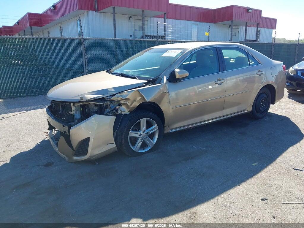 4T1BD1FK0CU012962 2012 TOYOTA CAMRY HYBRID photo no. 2