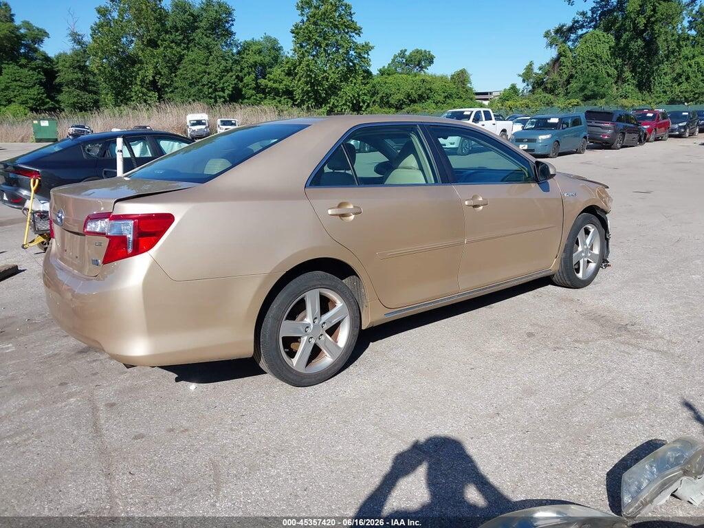 4T1BD1FK0CU012962 2012 TOYOTA CAMRY HYBRID photo no. 4