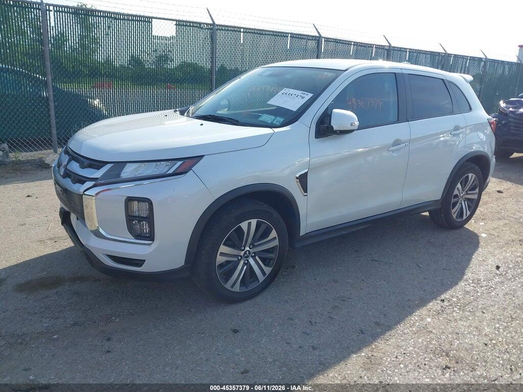 JA4ARUAU6NU011033 2022 MITSUBISHI OUTLANDER SPORT photo no. 2