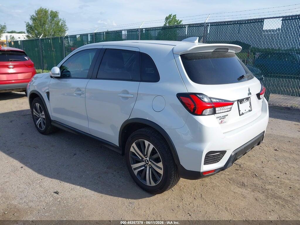 JA4ARUAU6NU011033 2022 MITSUBISHI OUTLANDER SPORT photo no. 3