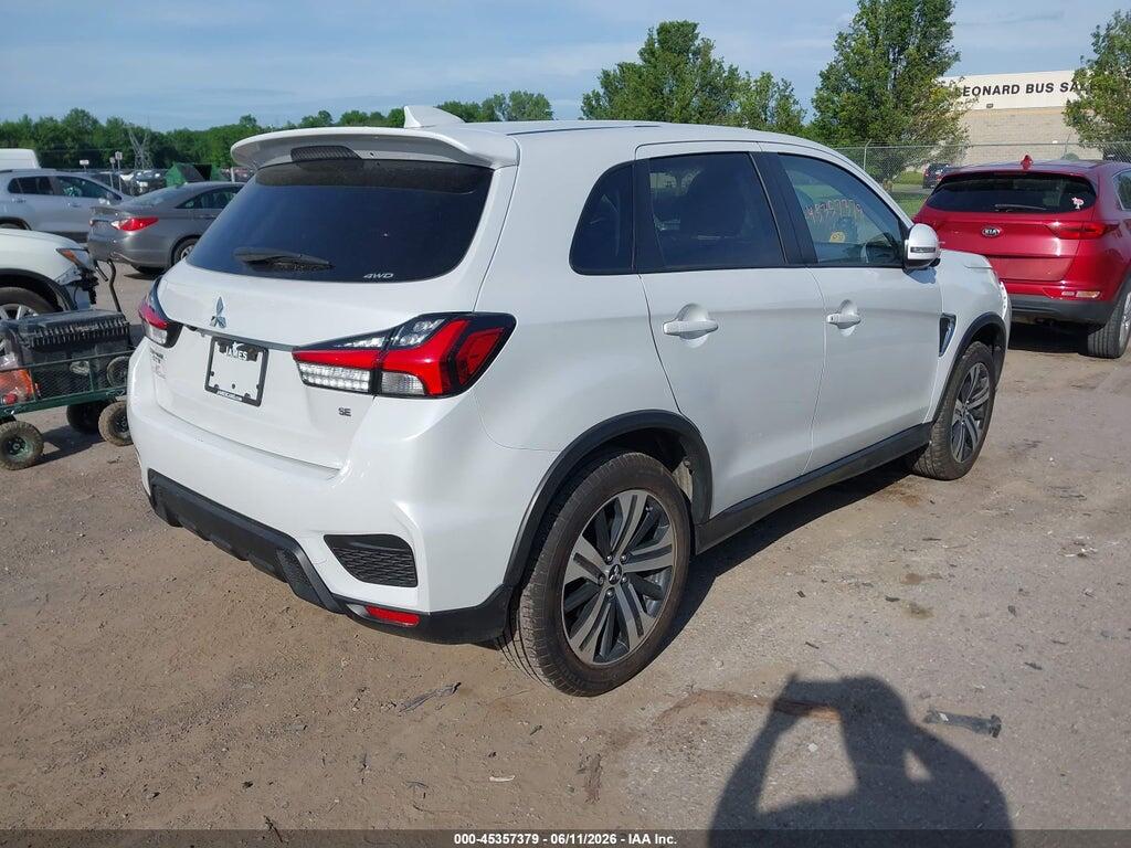 JA4ARUAU6NU011033 2022 MITSUBISHI OUTLANDER SPORT photo no. 4