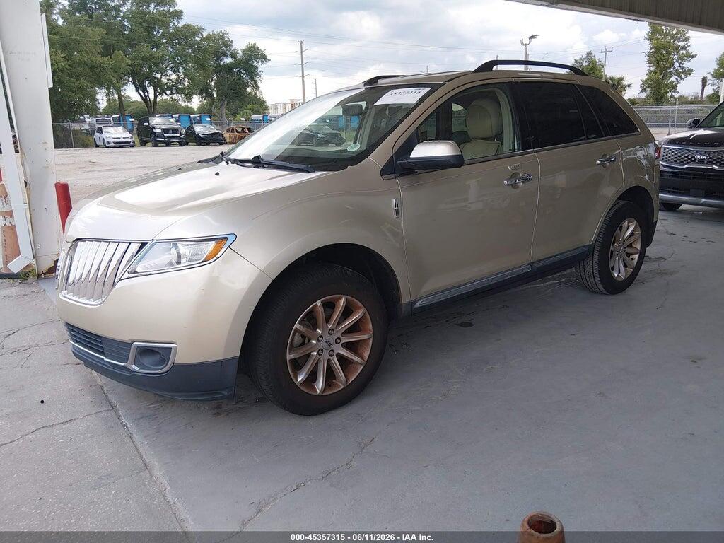 2LMDJ6JK4BBJ33170 2011 LINCOLN MKX photo no. 2