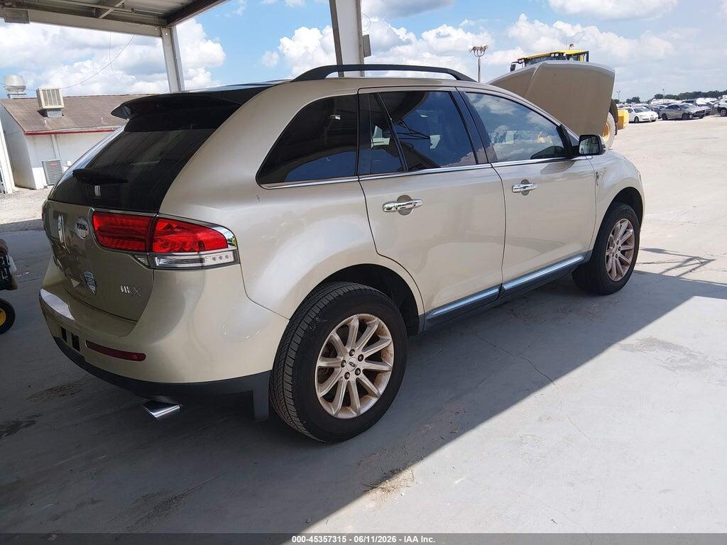 2LMDJ6JK4BBJ33170 2011 LINCOLN MKX photo no. 4
