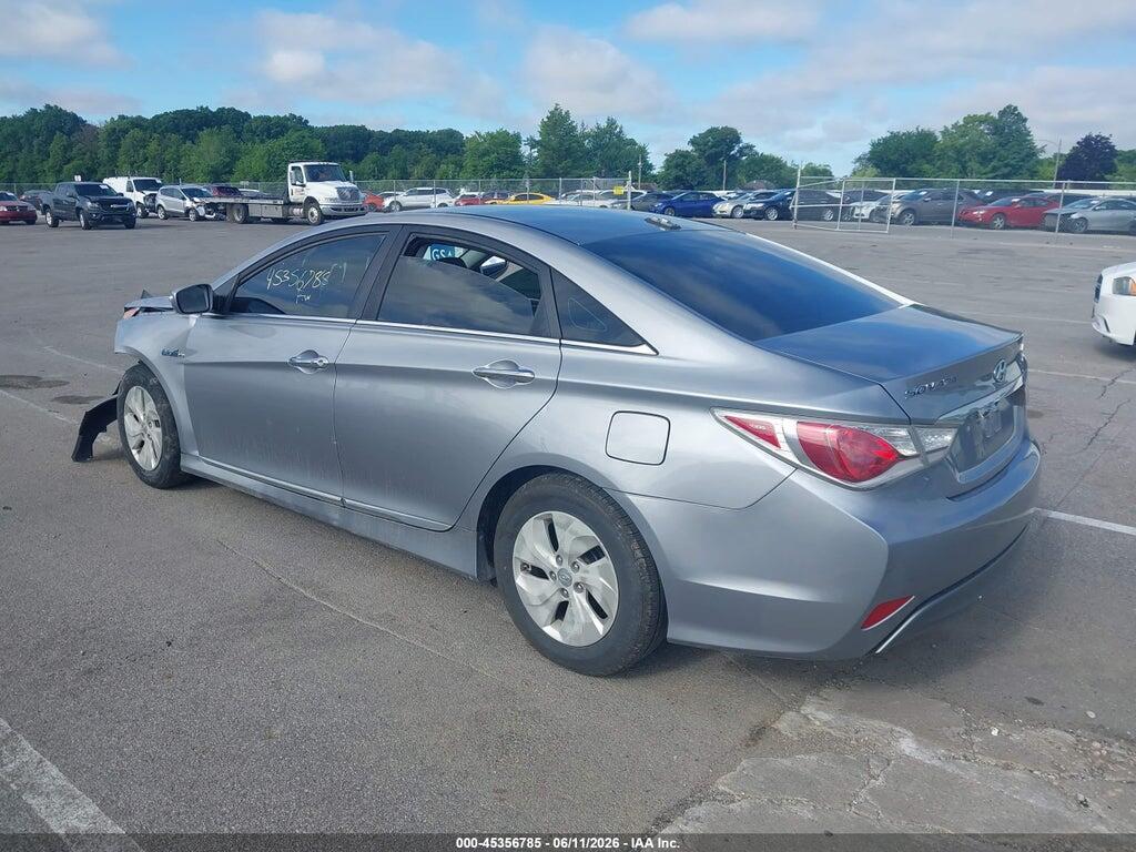 KMHEC4A44EA117423 2014 HYUNDAI SONATA HYBRID photo no. 3