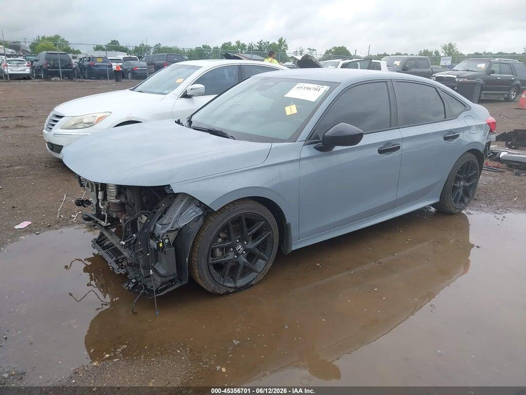 2HGFE2F50NH540821 2022 HONDA CIVIC photo no. 2
