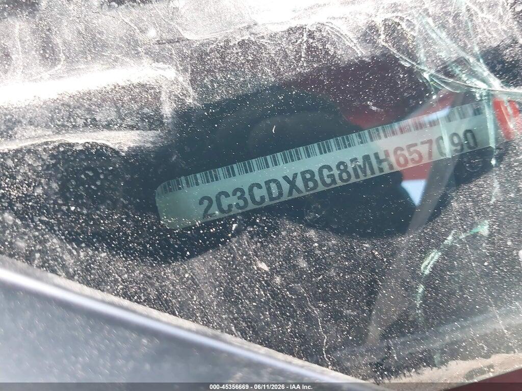 2C3CDXBG8MH657090 2021 DODGE CHARGER photo no. 9
