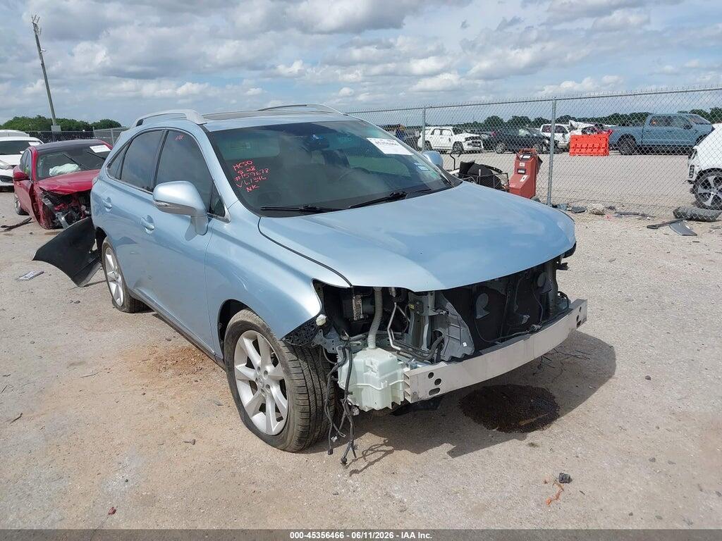 2T2ZK1BA7BC061346 2011 LEXUS RX 350 photo no. 1