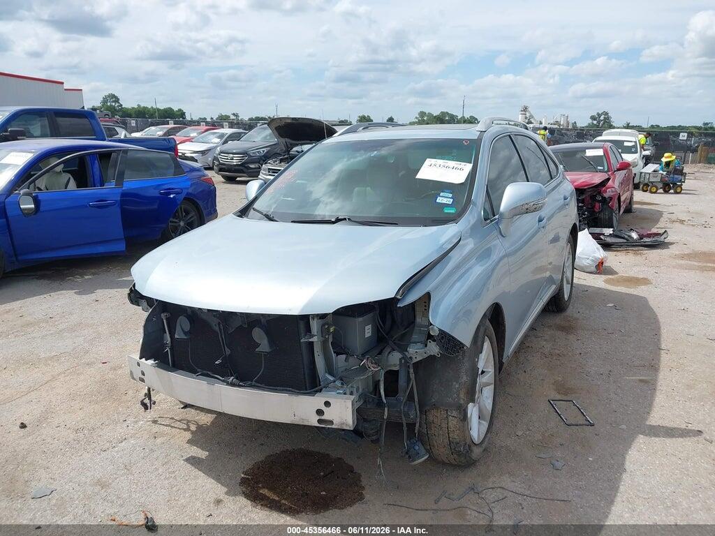 2T2ZK1BA7BC061346 2011 LEXUS RX 350 photo no. 2