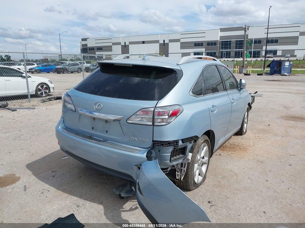 2T2ZK1BA7BC061346 2011 LEXUS RX 350 photo no. 4