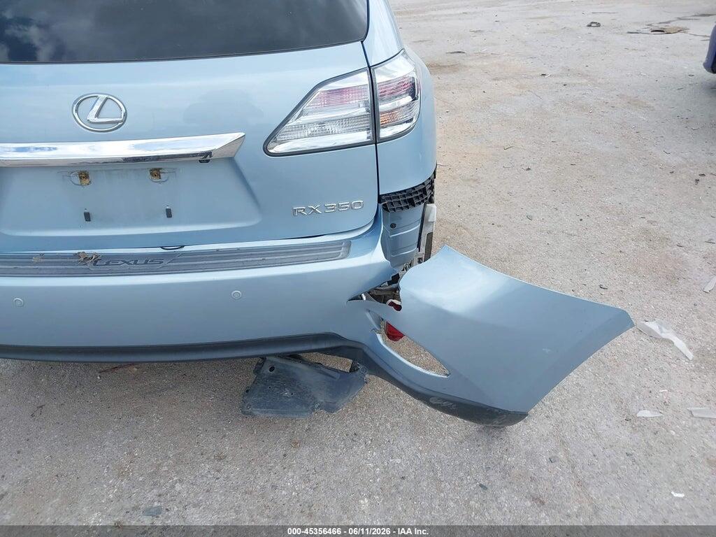 2T2ZK1BA7BC061346 2011 LEXUS RX 350 photo no. 6
