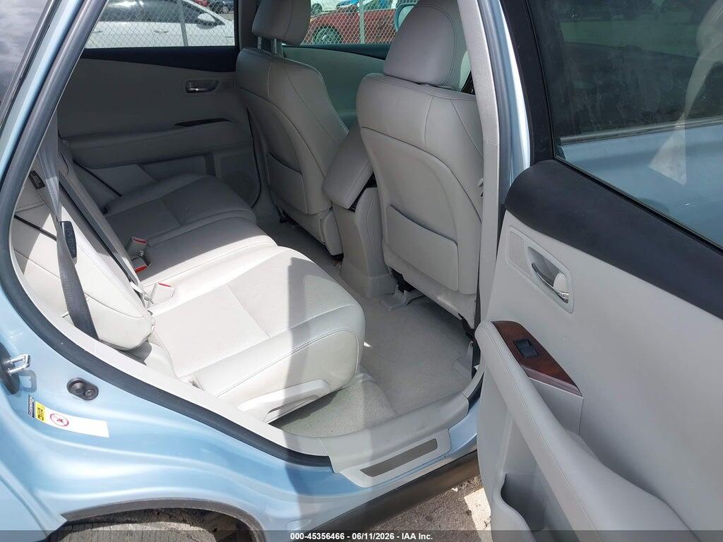 2T2ZK1BA7BC061346 2011 LEXUS RX 350 photo no. 8