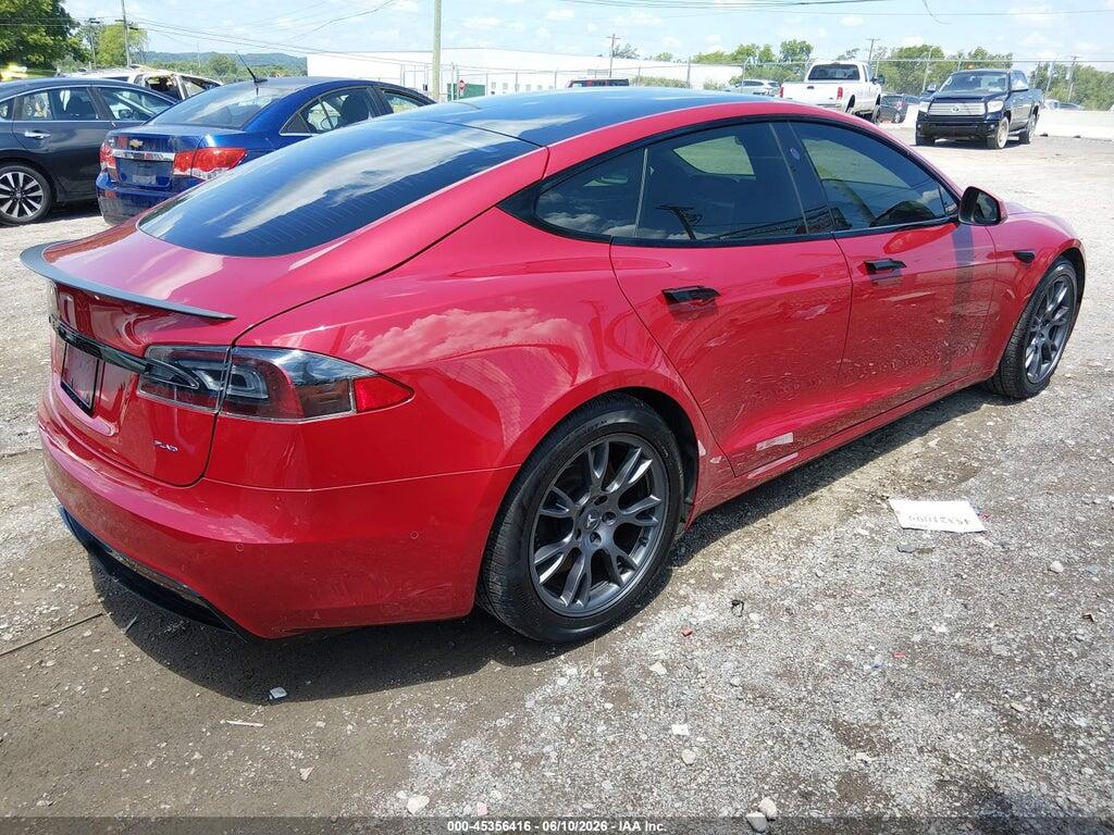 5YJSA1E61MF435836 2021 TESLA MODEL S photo no. 4