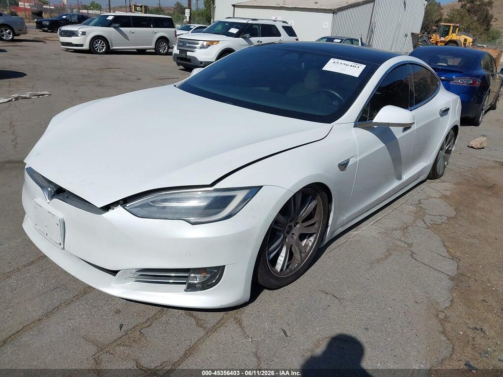 5YJSA1E22MF426303 2021 TESLA MODEL S photo no. 2