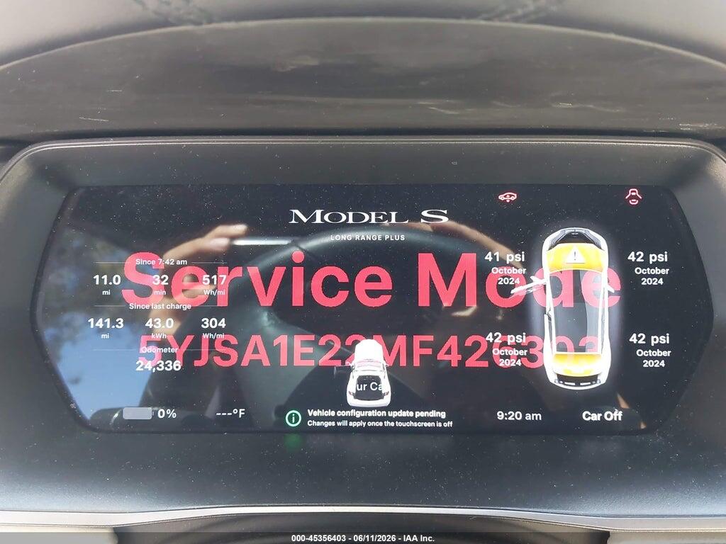 5YJSA1E22MF426303 2021 TESLA MODEL S photo no. 7