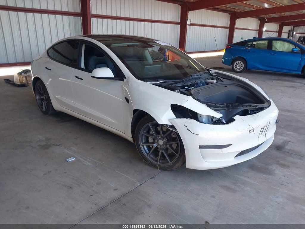 5YJ3E1EB5NF313259 2022 TESLA MODEL 3 photo no. 1