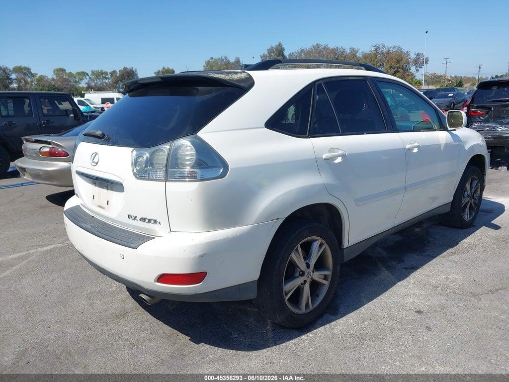 JTJGW31U562000280 2006 LEXUS RX 400H photo no. 4