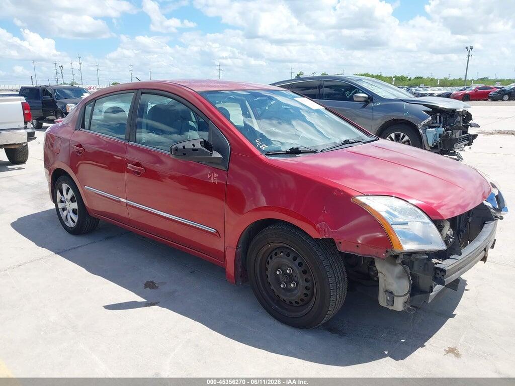 3N1AB6AP8CL744324 2012 NISSAN SENTRA photo no. 1