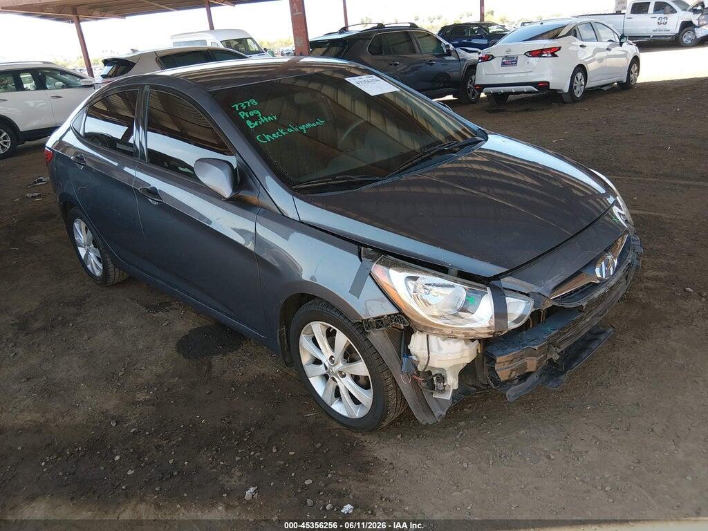 KMHCU4AE0DU314700 2013 HYUNDAI ACCENT photo no. 1