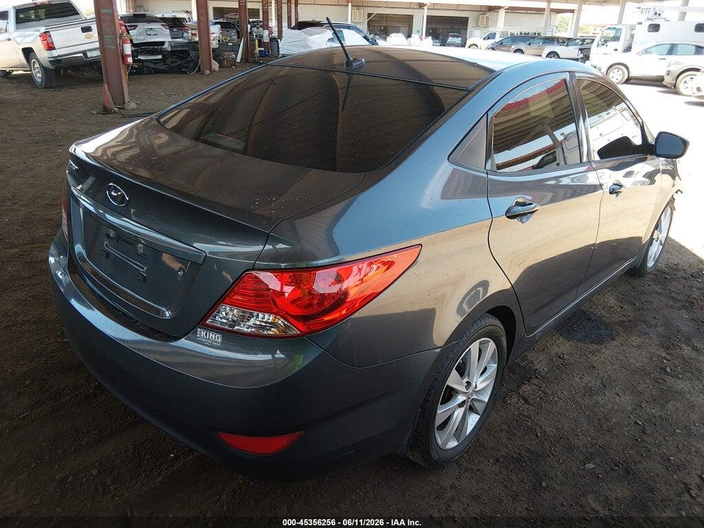 KMHCU4AE0DU314700 2013 HYUNDAI ACCENT photo no. 4