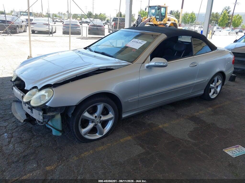 WDBTK65G65T038675 2005 MERCEDES-BENZ CLK 320 photo no. 2