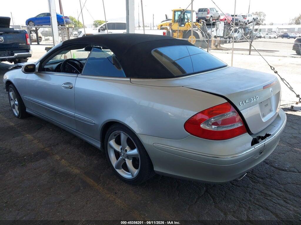 WDBTK65G65T038675 2005 MERCEDES-BENZ CLK 320 photo no. 3