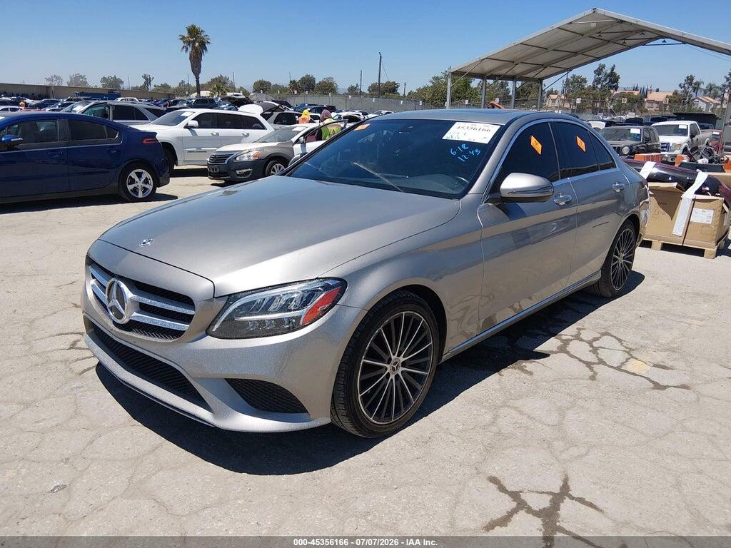 55SWF8DB7KU298505 2019 MERCEDES-BENZ C 300 photo no. 2