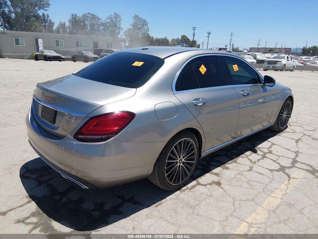 55SWF8DB7KU298505 2019 MERCEDES-BENZ C 300 photo no. 4