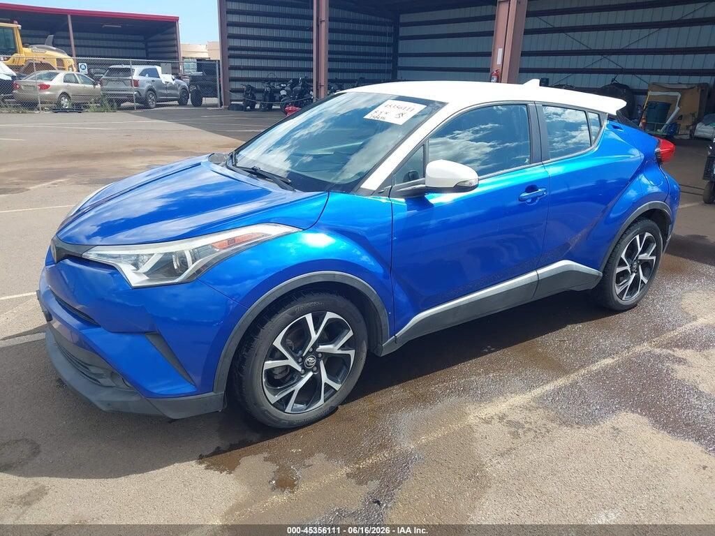 NMTKHMBX9JR034616 2018 TOYOTA C-HR photo no. 2