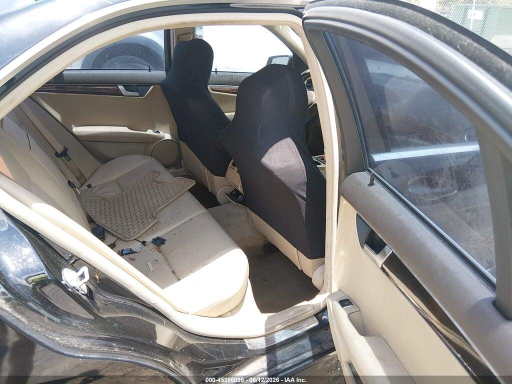 WDDGF4HB5CR196470 2012 MERCEDES-BENZ C 250 photo no. 8