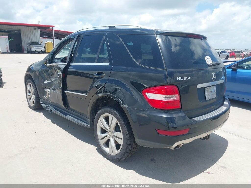 4JGBB5GB5AA575340 2010 MERCEDES-BENZ ML 350 photo no. 3