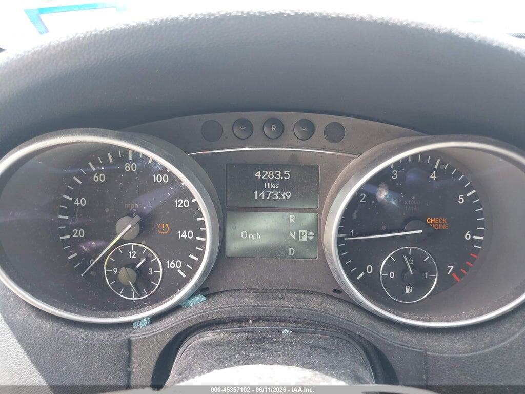 4JGBB5GB5AA575340 2010 MERCEDES-BENZ ML 350 photo no. 7