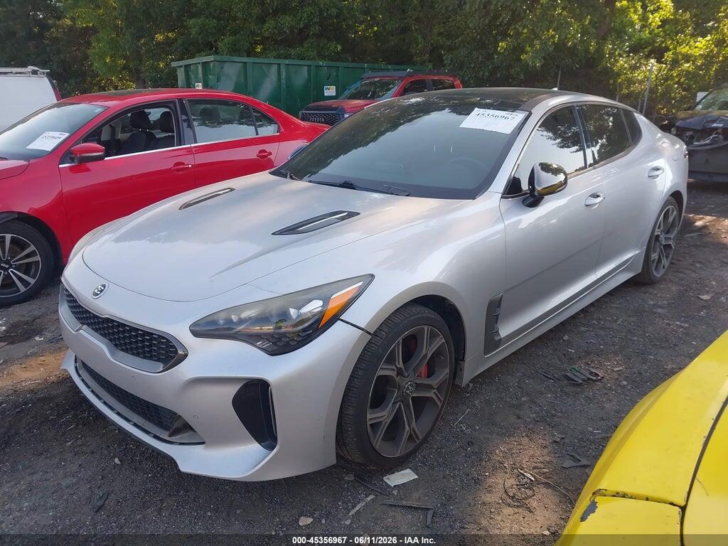 KNAE45LC8J6017959 2018 KIA STINGER photo no. 2