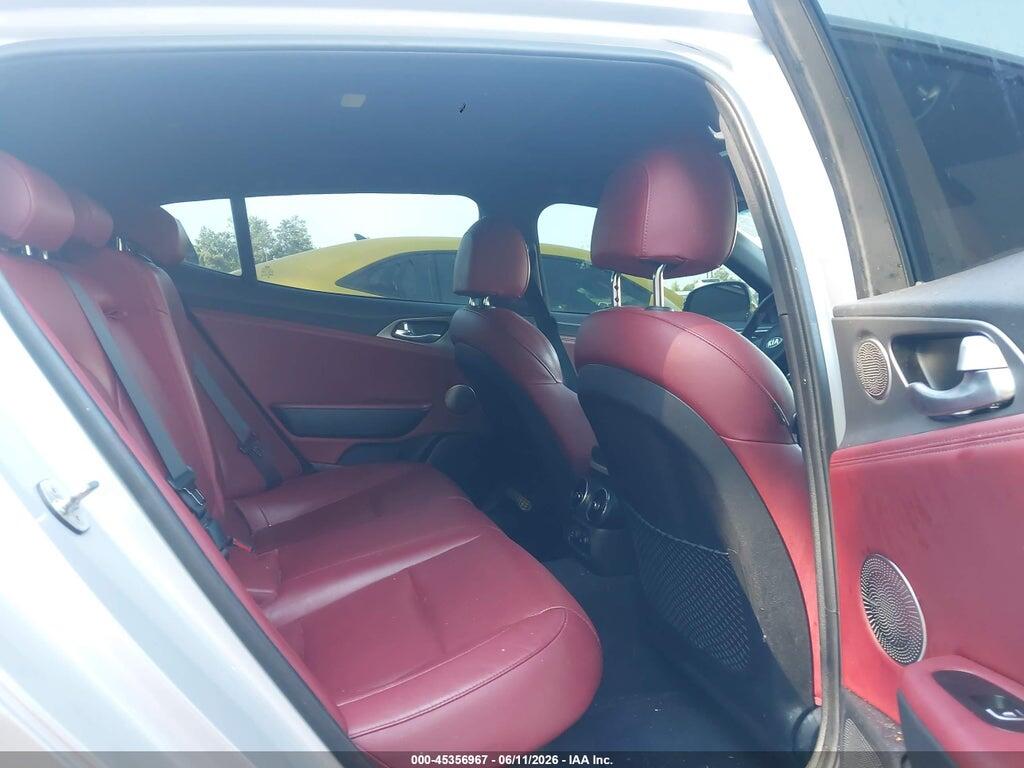 KNAE45LC8J6017959 2018 KIA STINGER photo no. 8