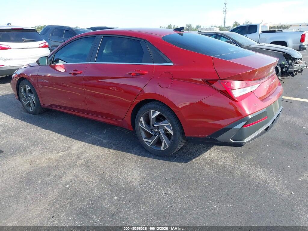 KMHLS4DG0SU857190 2025 HYUNDAI ELANTRA photo no. 3