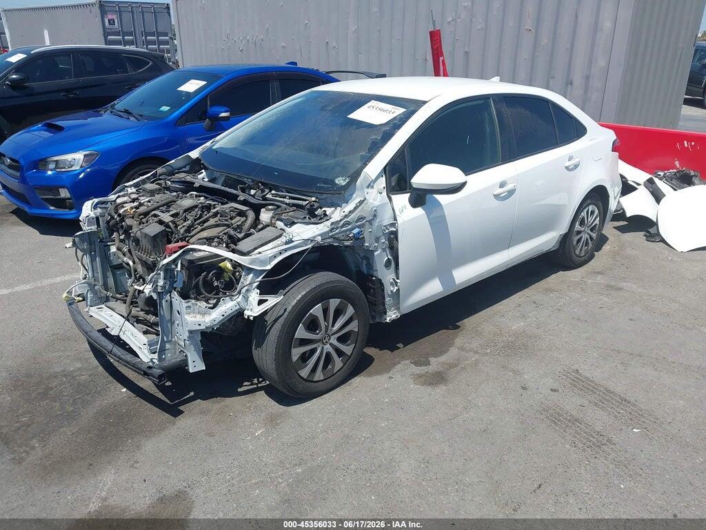 JTDEAMDEXN3003767 2022 TOYOTA COROLLA photo no. 2
