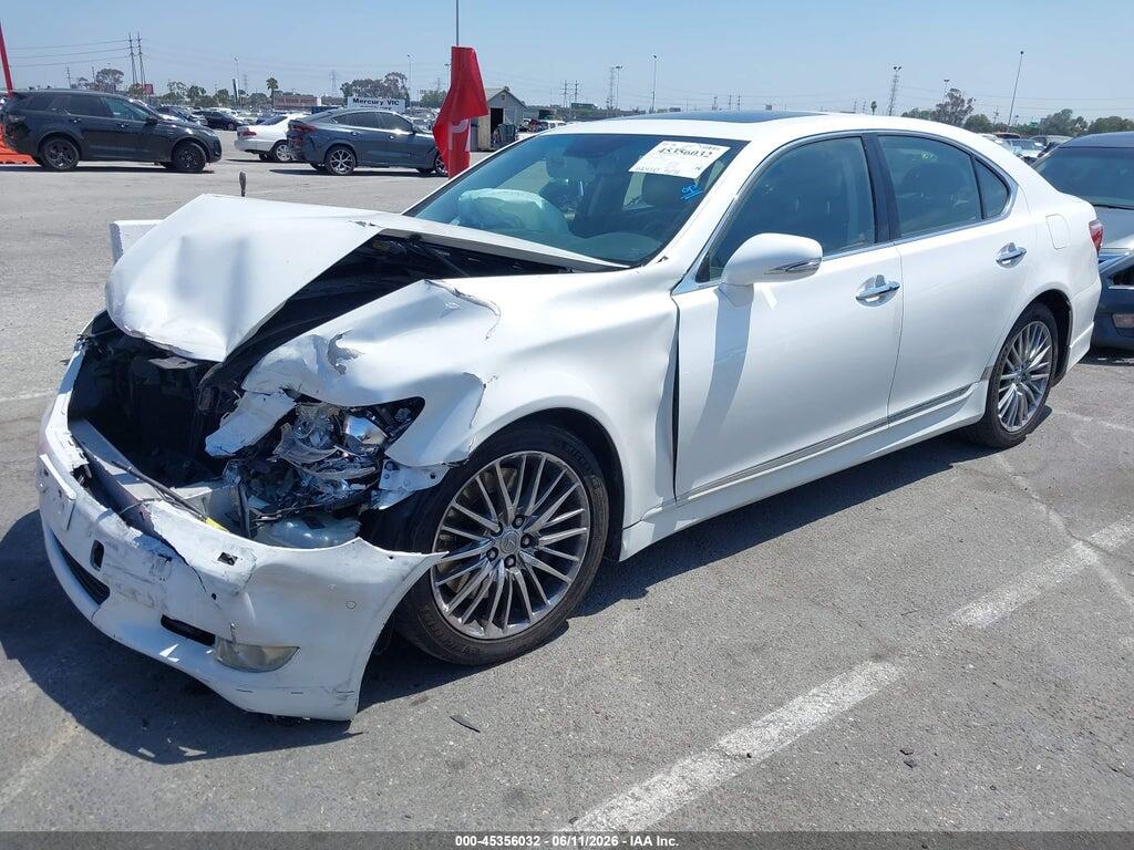 JTHBL5EF1A5096007 2010 LEXUS LS 460 photo no. 2