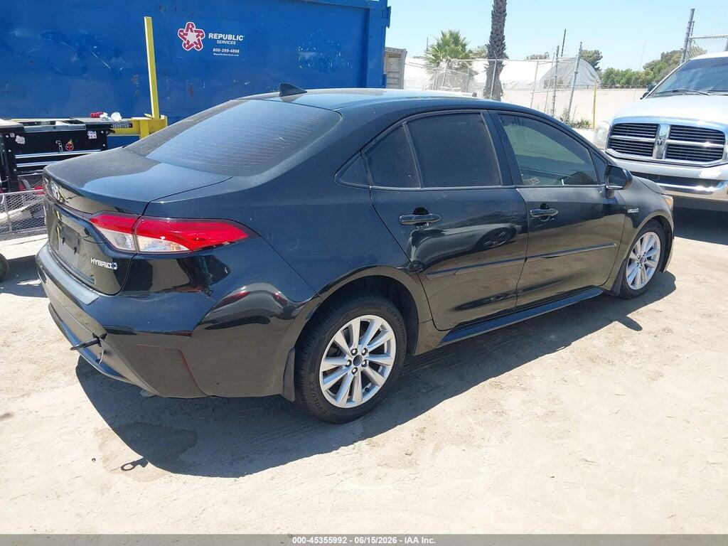 JTDEBRBE0LJ024391 2020 TOYOTA COROLLA photo no. 4