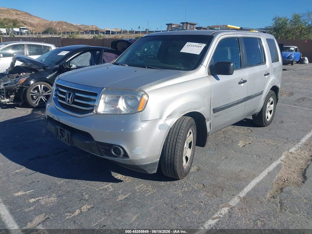 5FNYF3H28FB023450 2015 HONDA PILOT photo no. 2