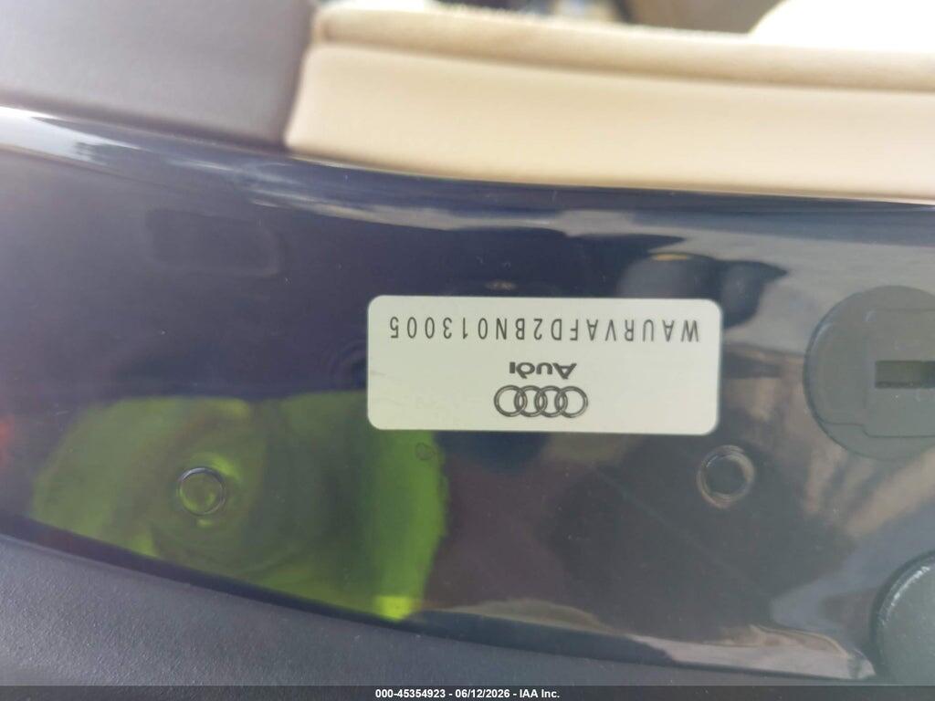 WAURVAFD2BN013005 2011 AUDI A8 L photo no. 9