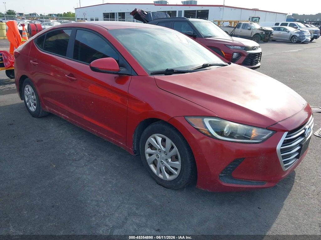 5NPD74LF2HH148699 2017 HYUNDAI ELANTRA photo no. 1