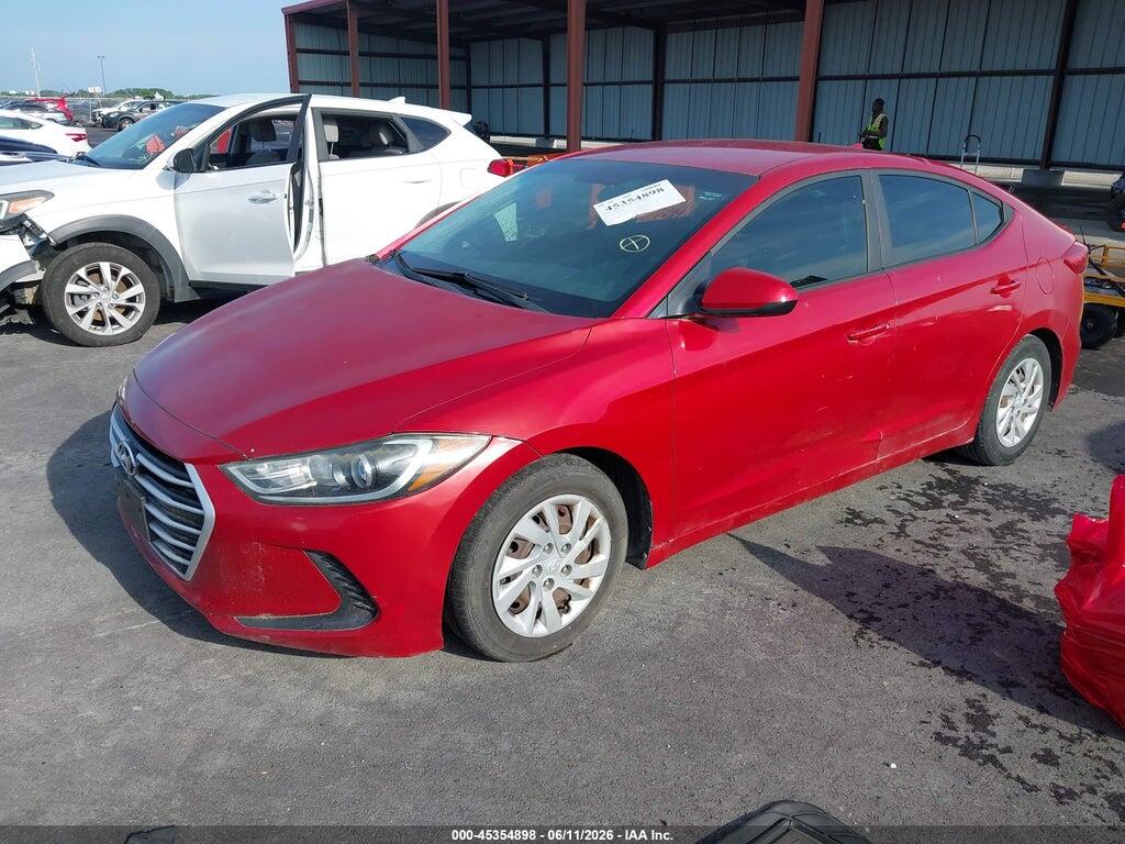 5NPD74LF2HH148699 2017 HYUNDAI ELANTRA photo no. 2