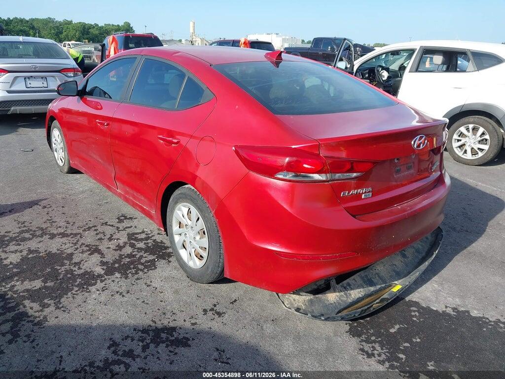 5NPD74LF2HH148699 2017 HYUNDAI ELANTRA photo no. 3