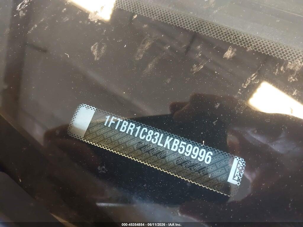 1FTBR1C83LKB59996 2020 FORD TRANSIT-250 photo no. 9