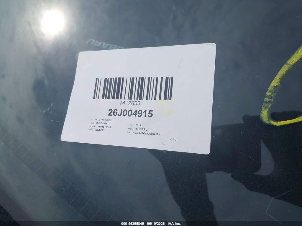 4S3BMBC68D3002172 2013 SUBARU LEGACY photo no. 12