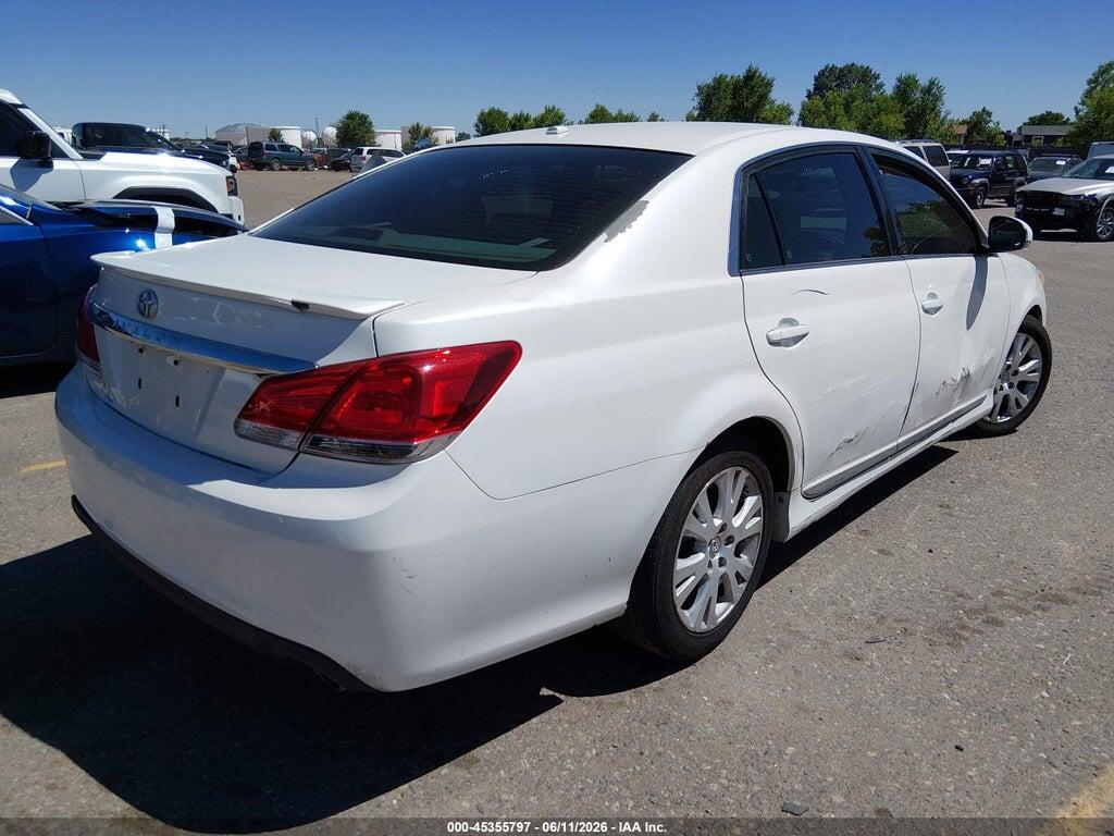 4T1BK3DB5BU423972 2011 TOYOTA AVALON photo no. 4